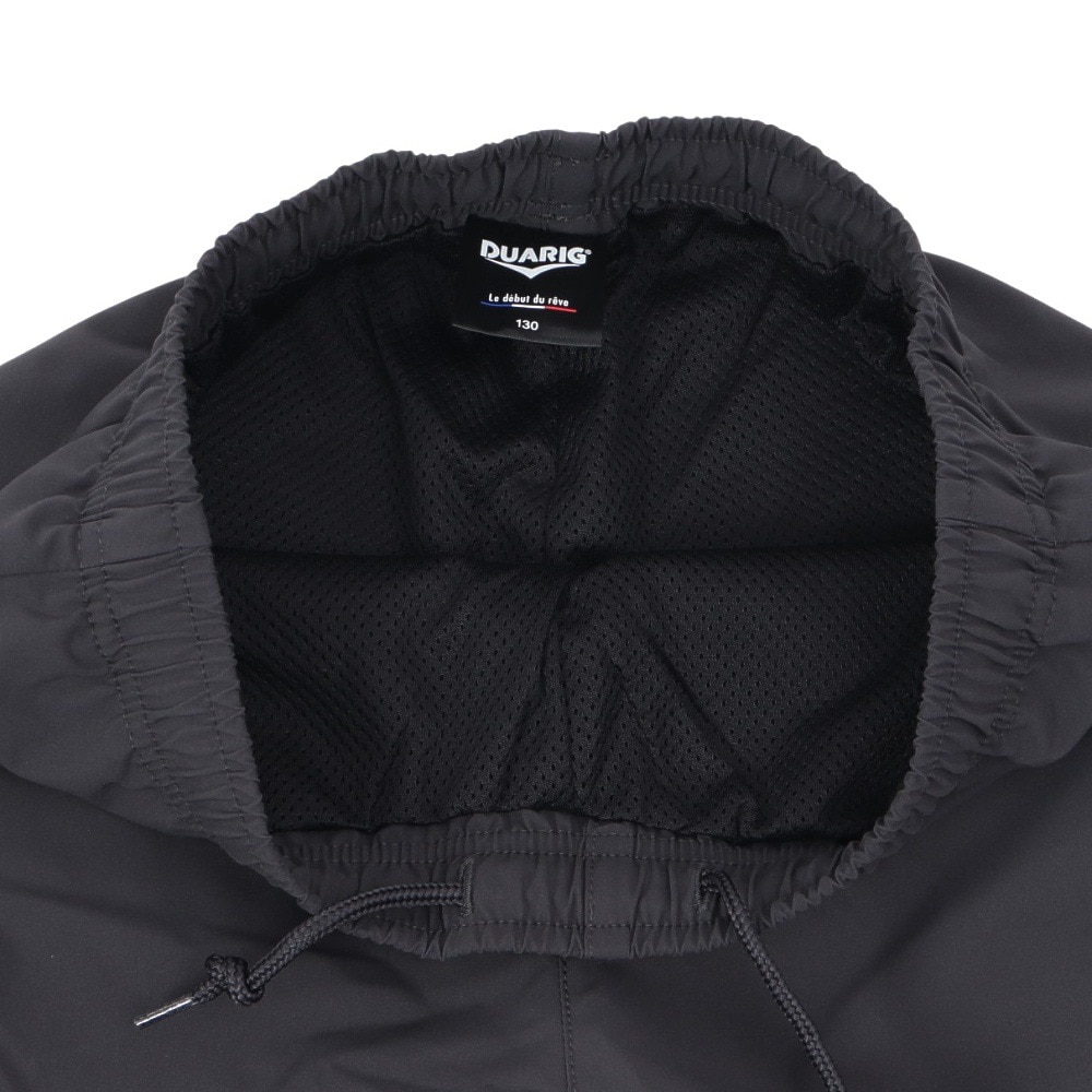 デュアリグ（DUARIG）（キッズ）サッカーウェア ジュニア 裏起毛 メッシュロングパンツ 4F0017-SCWR-742EG BLK