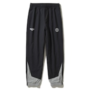 (キッズ)サッカーウェア ジュニア 裏起毛 メッシュロングパンツ 4F0017-SCWR-742EG BLK