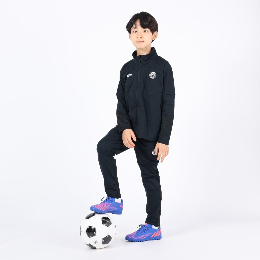 デュアリグ（DUARIG）（キッズ）サッカーウェア ジュニア ジャージロングパンツ 4S0017-SCWR-742CD BLK 速乾