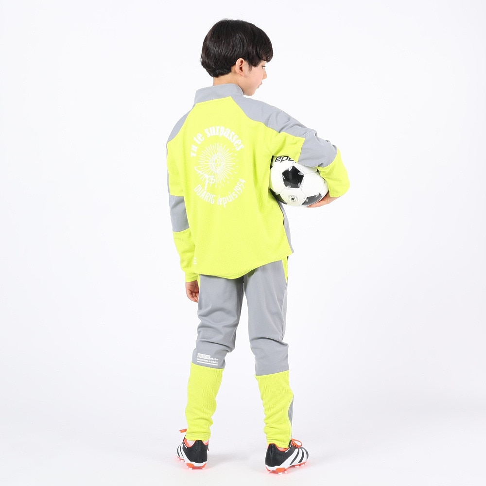 デュアリグ（DUARIG）（キッズ）サッカーウェア ジュニア ジャージロングパンツ 4S0017-SCWR-742CD GRY 速乾