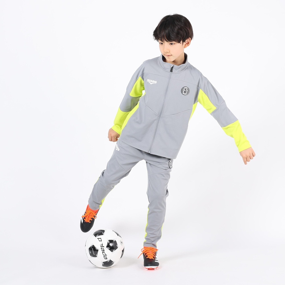 デュアリグ（DUARIG）（キッズ）サッカーウェア ジュニア ジャージロングパンツ 4S0017-SCWR-742CD GRY 速乾