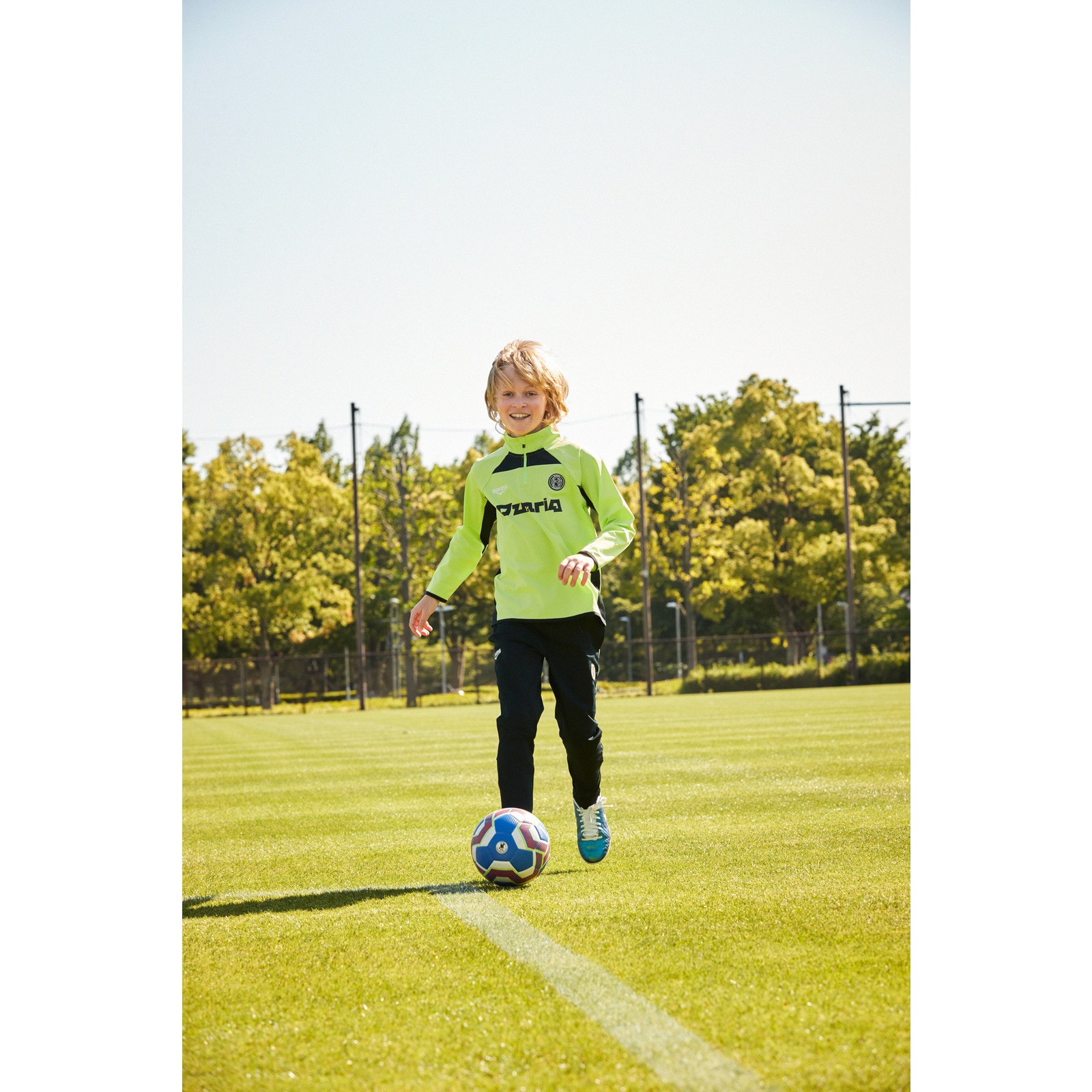 デュアリグ（DUARIG）（キッズ）ジュニア サッカーウェア ニット ロングパンツ 4F0021-SCWR-742CD BLK