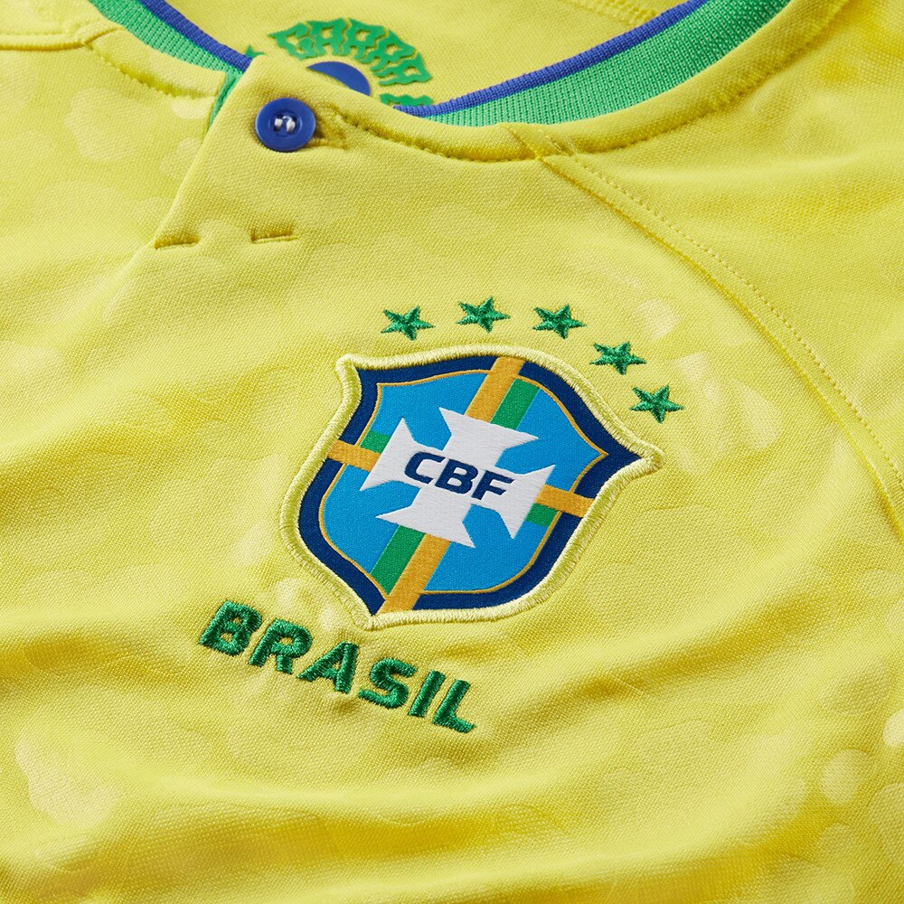 ナイキ ナイキ Nike キッズ サッカー ブラジル代表 ホーム ユニフォーム ジュニア 22 23 スタジアム Dn04 740 スポーツ用品はスーパースポーツゼビオ