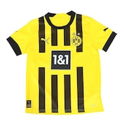 プーマ（PUMA）（キッズ）22/23 ジュニア ドルトムント BVB ホーム 半袖 レプリカ ユニフォーム クラブチーム 76589101