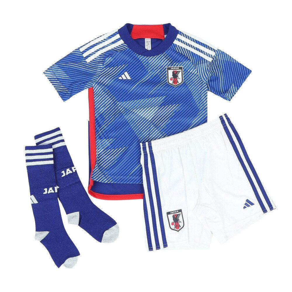アディダス|アディダス(adidas)(キッズ)【キッズ】 アディダス サッカー日本代表 2022 ホーム ミニキット KO427-HC6300 - スポーツ用品はスーパースポーツゼビオ