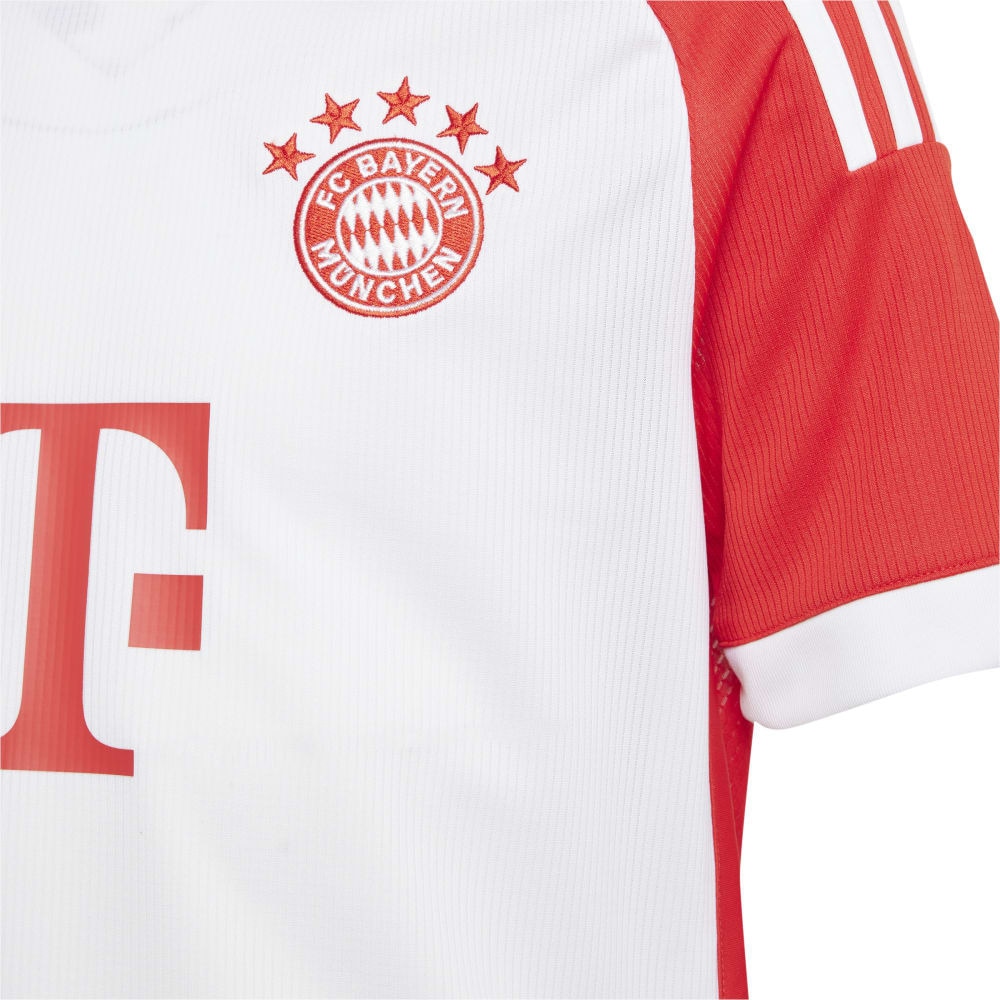 アディダス（adidas）（キッズ）レプリカシャツ FCバイエルン 23/24 ホームユニフォーム キッズ DKX64-IB1480  スポーツ用品はスーパースポーツゼビオ