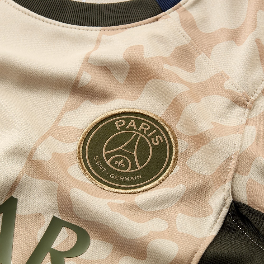 ジョーダン（JORDAN）（キッズ）キッズ Paris Saint-Germain 2023/24 Stadium Fourth ドライフィット サッカーレプリカジャージ FD6507-201 速乾
