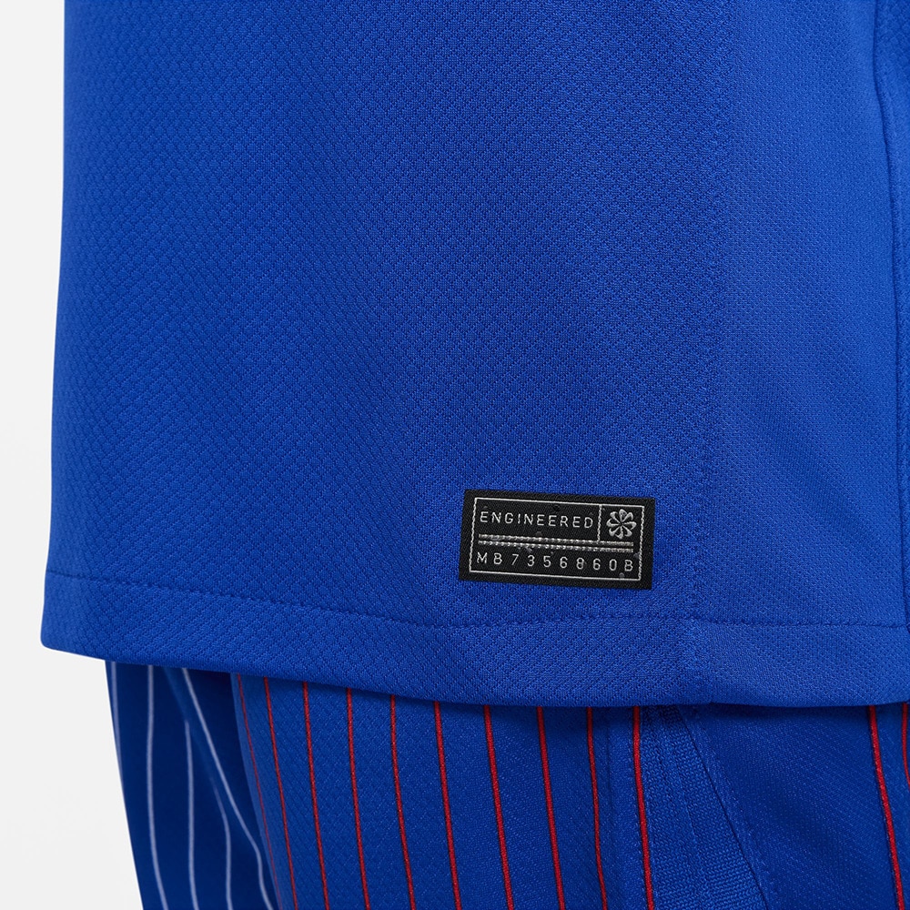 ナイキ（NIKE）（キッズ）ジュニア FFF 2024 スタジアム ホーム ドライフィット サッカー レプリカ ユニフォーム FJ1583-452 速乾