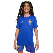 (キッズ)ジュニア FFF 2024 スタジアム ホーム ドライフィット サッカー レプリカ ユニフォーム FJ1583-452 速乾