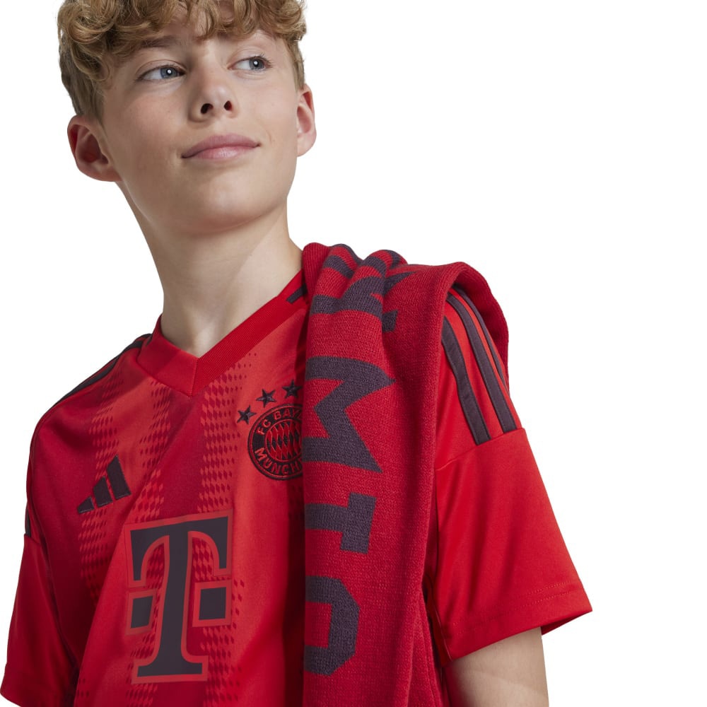 アディダス（adidas）（キッズ）キッズ FCバイエルン 24/25 ホームユニフォーム JTB65-IT2249