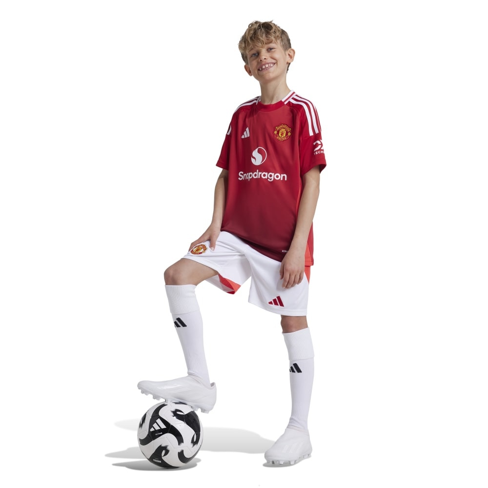 アディダス（adidas）（キッズ）キッズ マンチェスター・ユナイテッド 24/25 ホームユニフォーム JTU96-IT1972