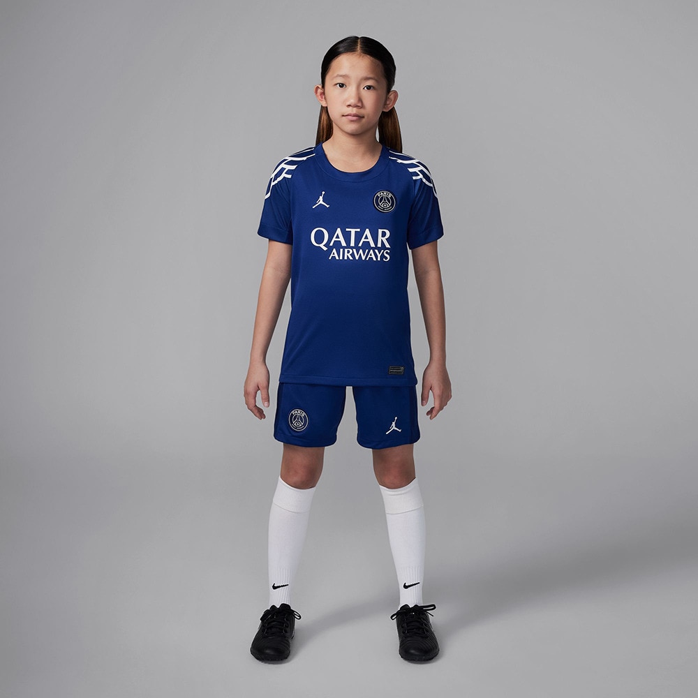 ナイキ（NIKE）（キッズ）キッズ PSG パリサンジェルマン ドライフィット サッカーレプリカジャージ HJ0921-493