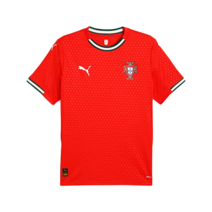 プーマ（PUMA）（キッズ）【新商品】ジュニア サッカー ポルトガル代表 ホーム レプリカ 半袖 ユニフォーム 77919301
