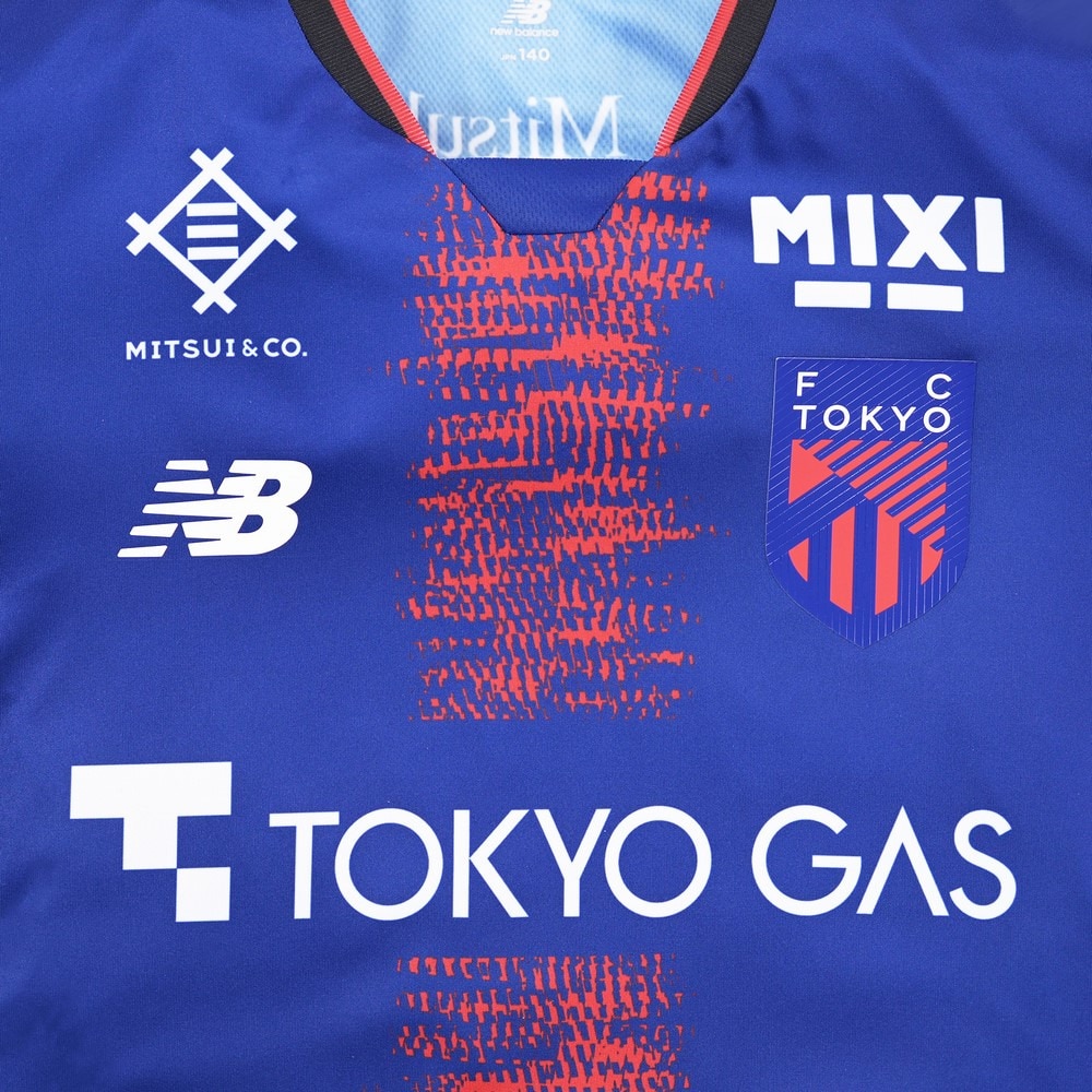 ニューバランス（new balance）（キッズ）ジュニア FC東京 2025 FP1stレプリカ半袖Tシャツ ABT55240HME