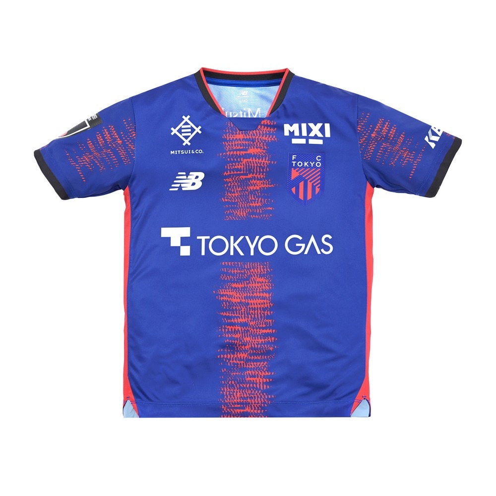 ニューバランス（new balance）（キッズ）ジュニア FC東京 2025 FP1stレプリカ半袖Tシャツ ABT55240HME