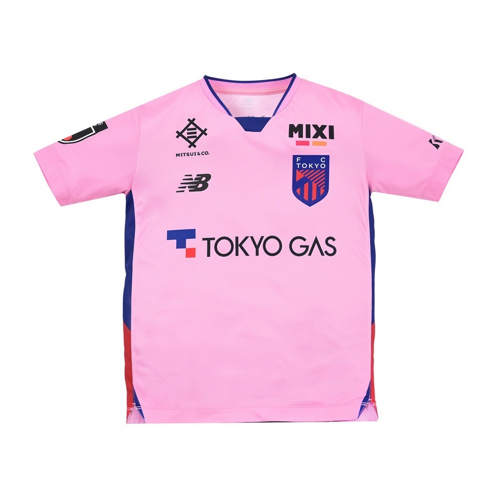 ニューバランス（new balance）（キッズ）ジュニア FC東京 2025 GKレプリカ半袖Tシャツ ABT55242PIN