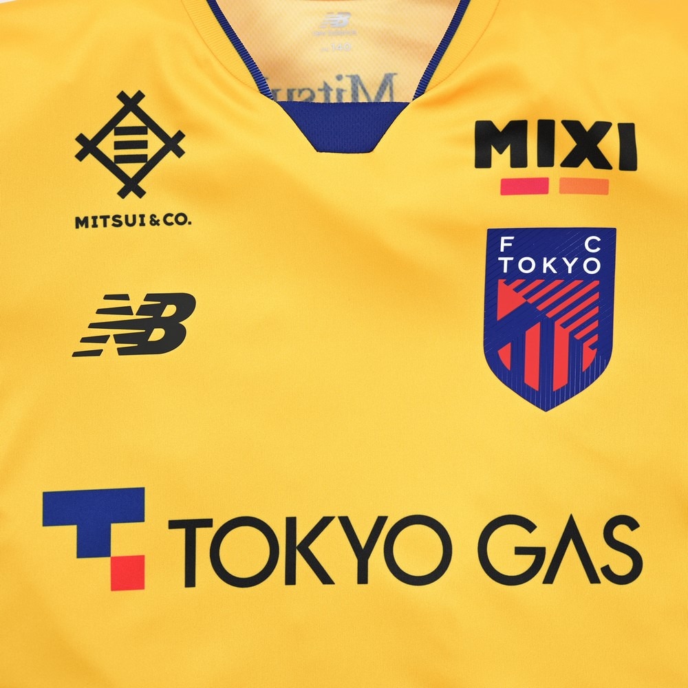 ニューバランス（new balance）（キッズ）ジュニア FC東京 2025 GKレプリカ半袖Tシャツ ABT55242YL