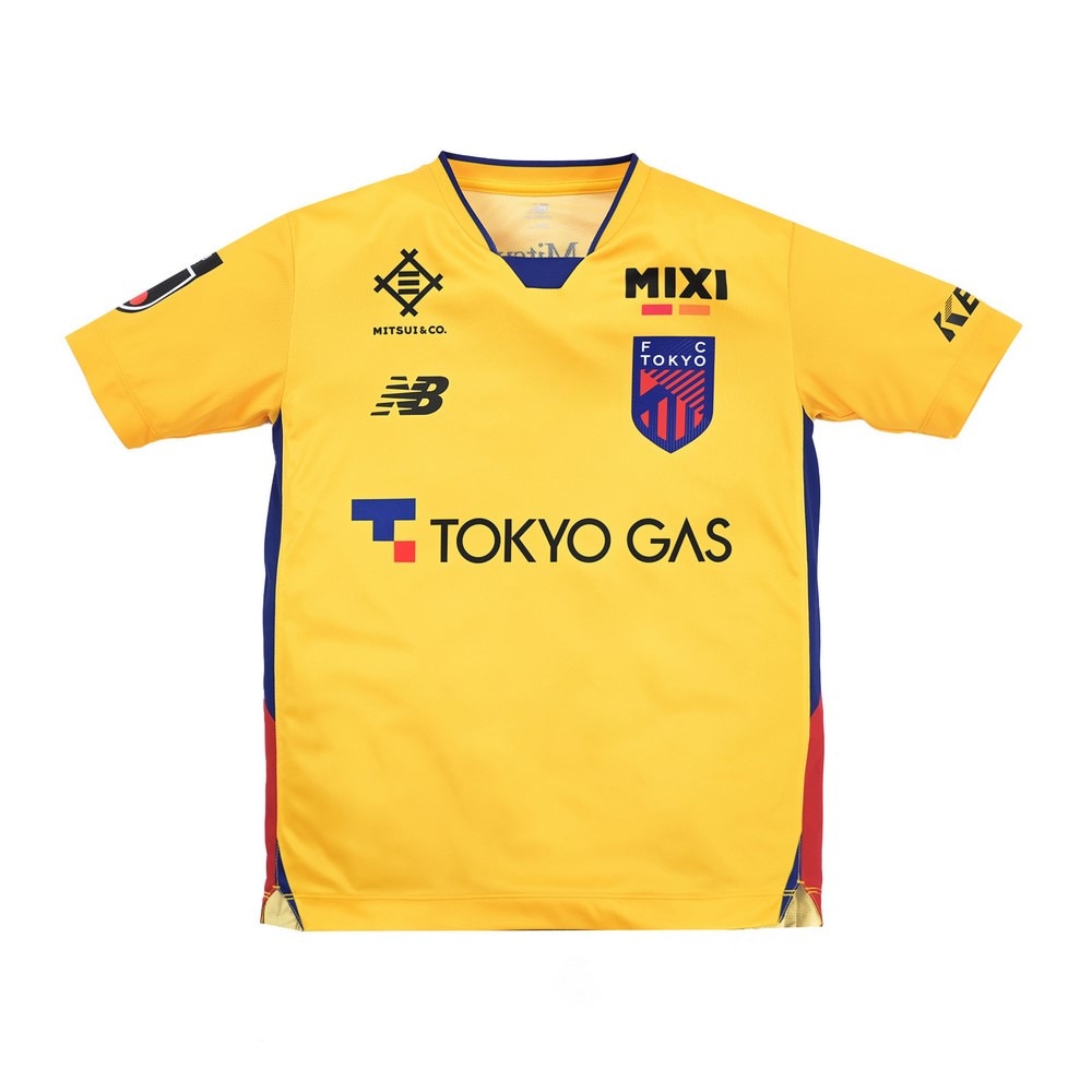 ニューバランス（new balance）（キッズ）ジュニア FC東京 2025 GKレプリカ半袖Tシャツ ABT55242YL