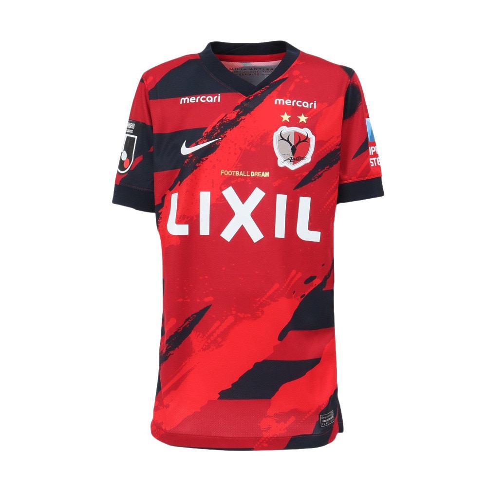 ナイキ（NIKE）（キッズ）ジュニア 2025鹿島アントラーズ スタジアム ホーム レプリカシャツ HJ1526-687