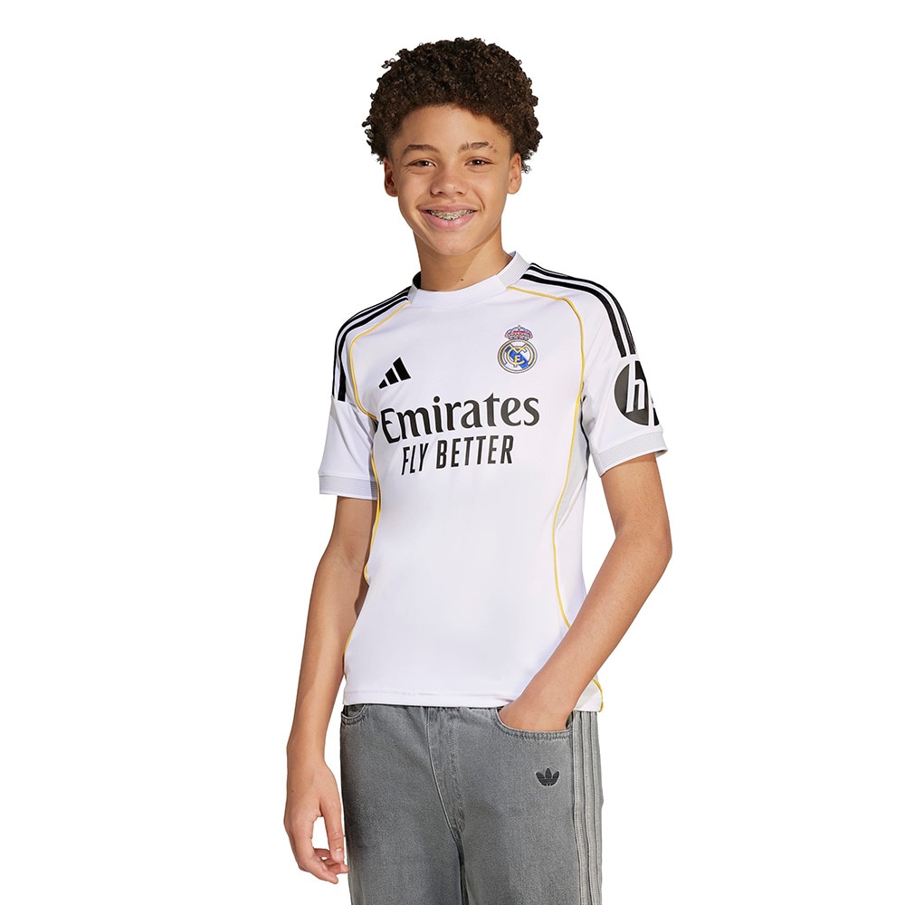 アディダス（adidas）（キッズ）キッズ レアル・マドリード 25/26 ホームユニフォーム KPD81-JN8887