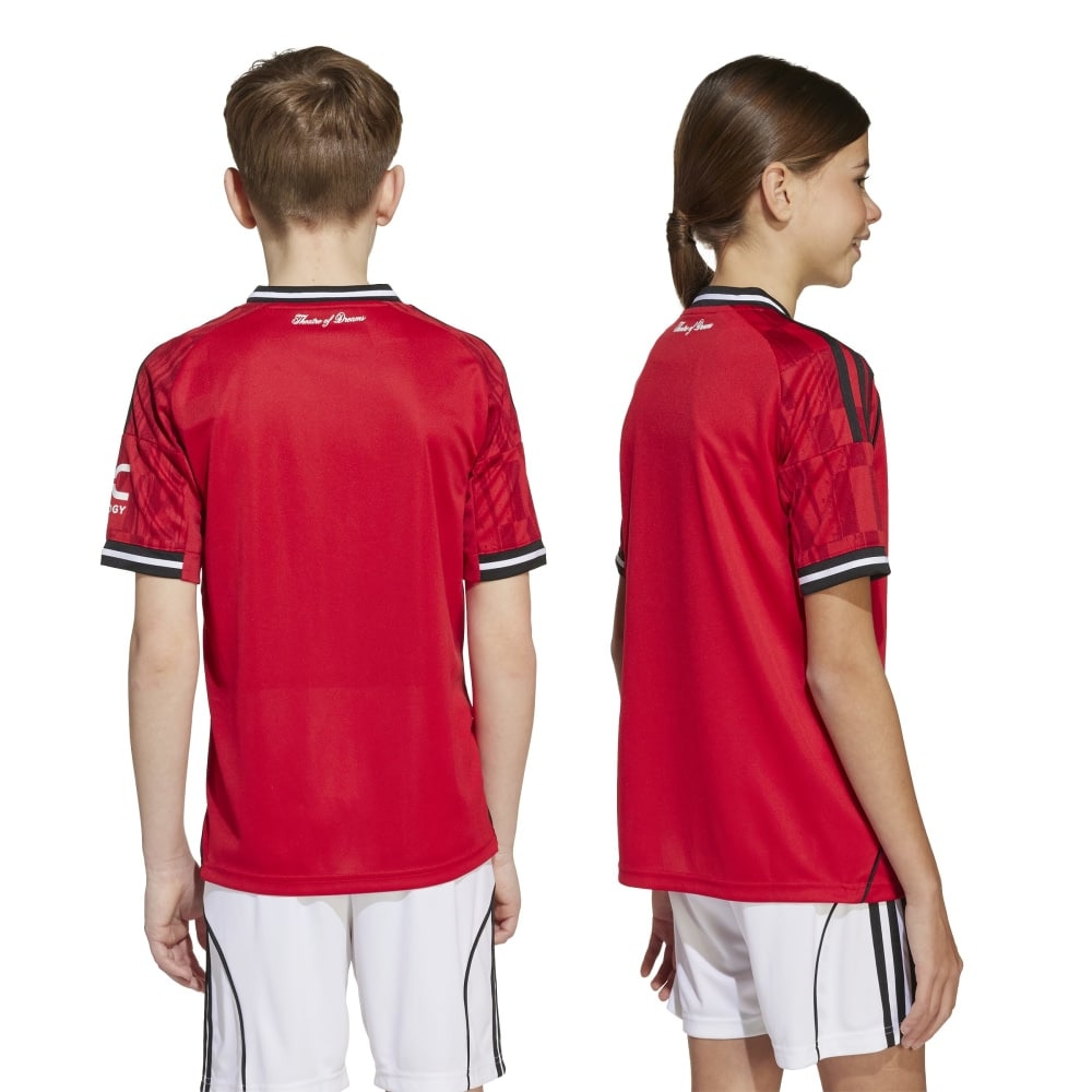 アディダス（adidas）（キッズ）キッズ マンチェスター・ユナイテッド 25/26 ホームジャージー KRA50-JP3013
