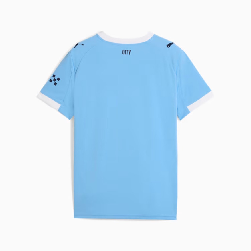 プーマ（PUMA）（キッズ）ジュニア 2025-26 マンチェスターシティ FC ホーム レプリカ 半袖 ユニフォーム 78034101