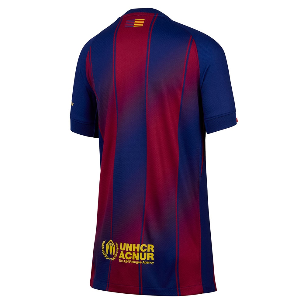ナイキ（NIKE）（キッズ）ジュニア FC Barcelona 2025/26 Stadium Home 半袖トップ HJ5287-456