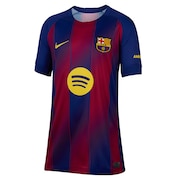 (キッズ)ジュニア FC Barcelona 2025/26 Stadium Home 半袖トップ HJ5287-456