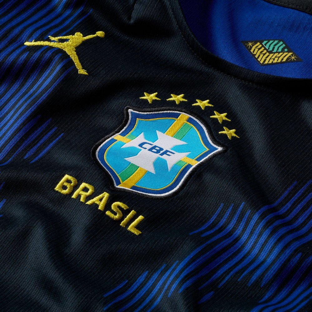 y*n様 Jordan サッカーシャツ ネイビー グリーン L サイズ ジョーダン（JORDAN）（キッズ）ジュニア ブラジル 2026 スタジアム