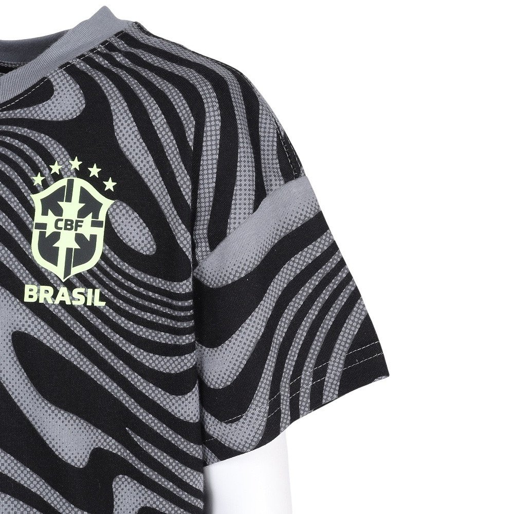 ナイキ（NIKE）（キッズ）ジュニア サッカー ブラジル代表 AOP 半袖T