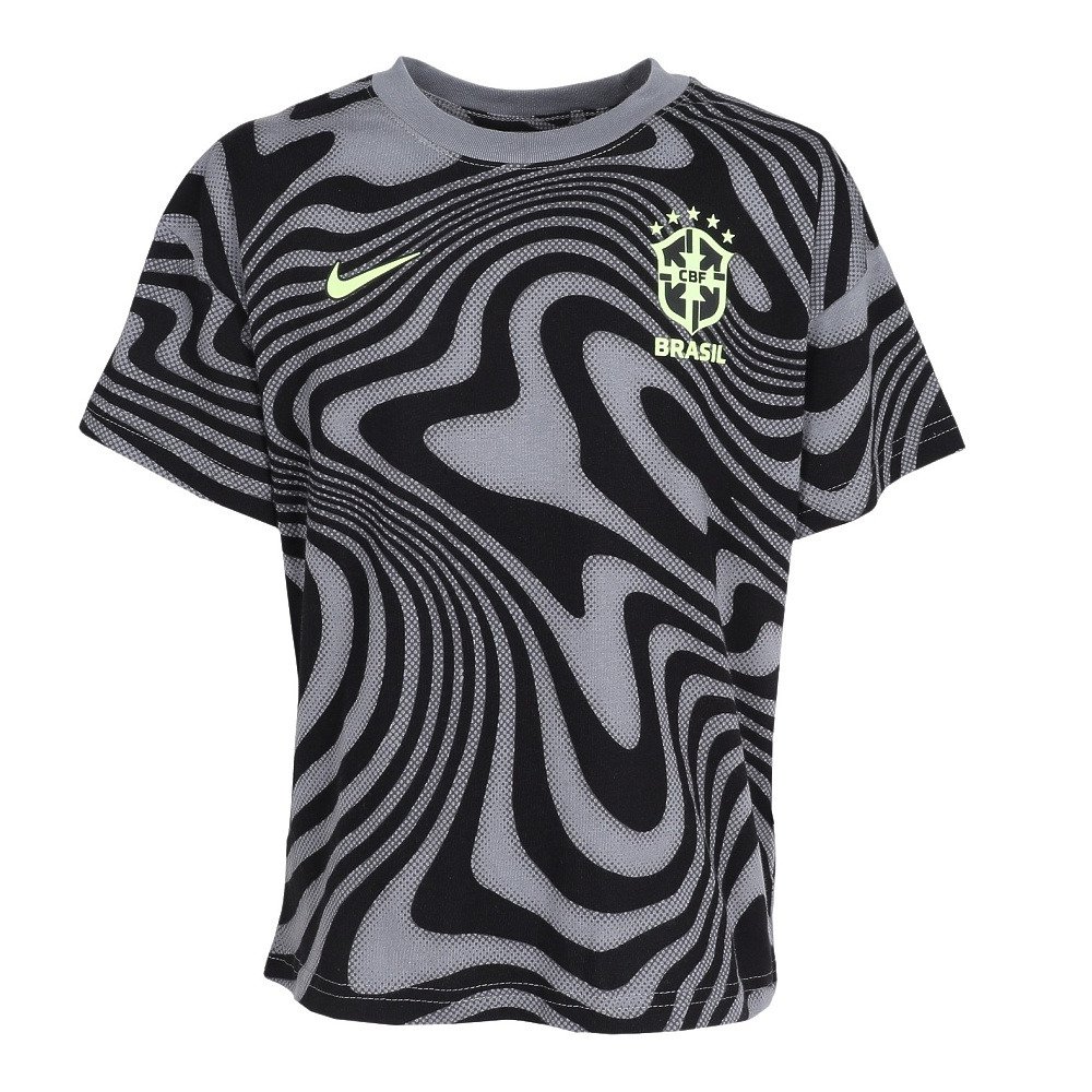 ナイキ（NIKE）（キッズ）ジュニア サッカー ブラジル代表 AOP 半袖T