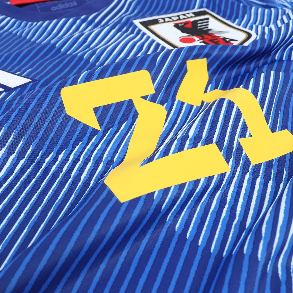 アディダス｜【キッズ】 アディダス サッカー日本代表 2022 ホーム レプリカ ユニフォーム 背番号 21 IH246-HC6299 -  スポーツ用品はスーパースポーツゼビオ