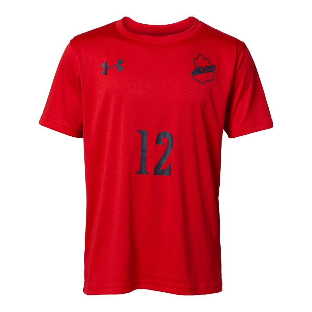 ジュニア いわきfc Tシャツ ユニホーム Red アンダーアーマー エルブレス ジュニア いわきfc Tシャツ ユニホーム Red アンダーアーマー エルブレス