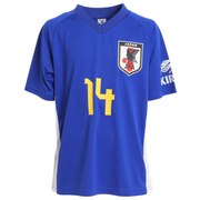 ジェイエフエー（JFA）（キッズ）サッカー 日本代表 ジュニア プレーヤーズTシャツ 14 伊東純也 O5-079