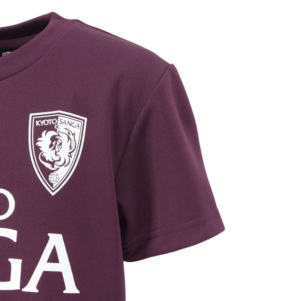京都パープルサンガ（キッズ）京都サンガF.C. 2024 ベーシックTシャツ FA-24KP002 JR