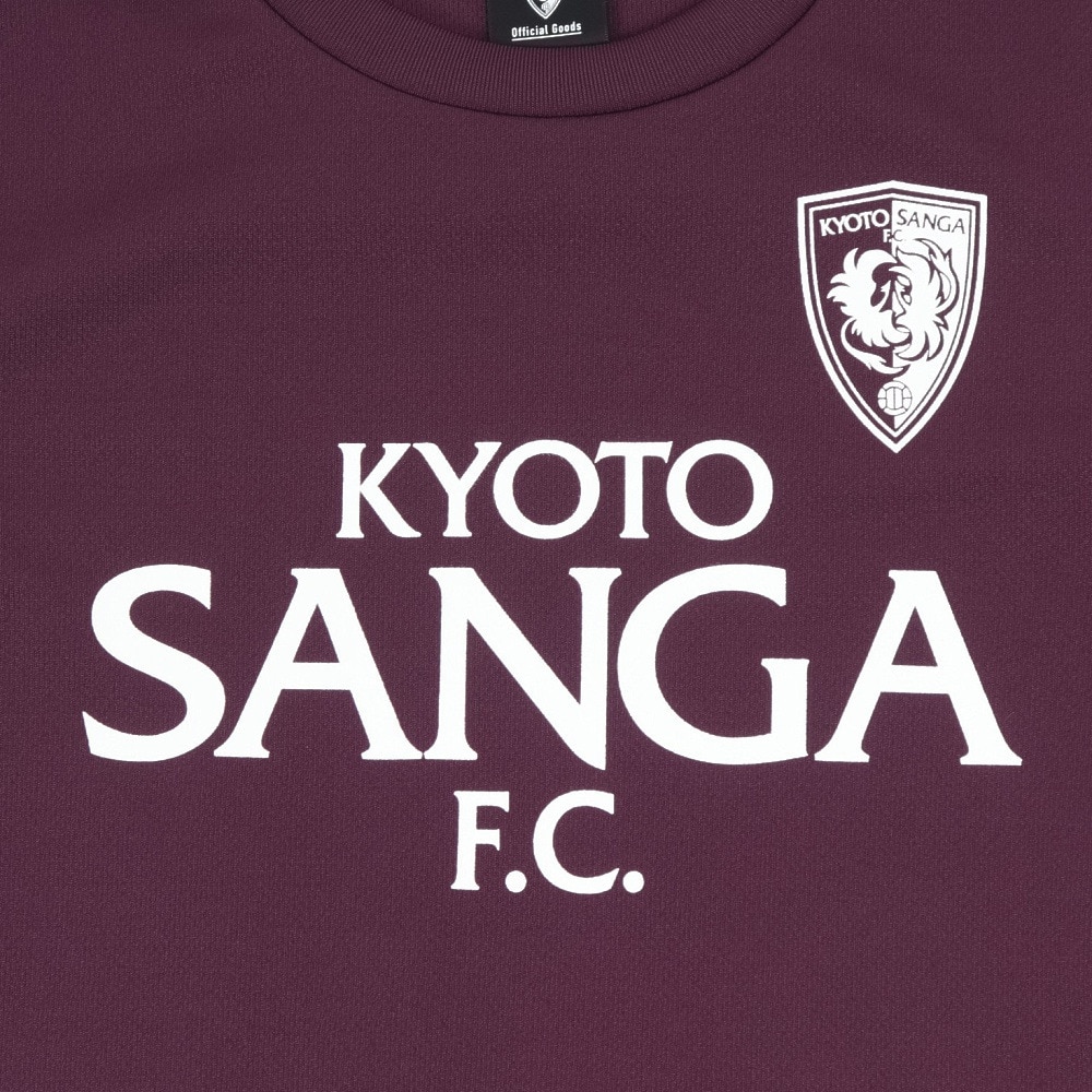 京都パープルサンガ（キッズ）京都サンガF.C. 2024 ベーシックTシャツ FA-24KP002 JR