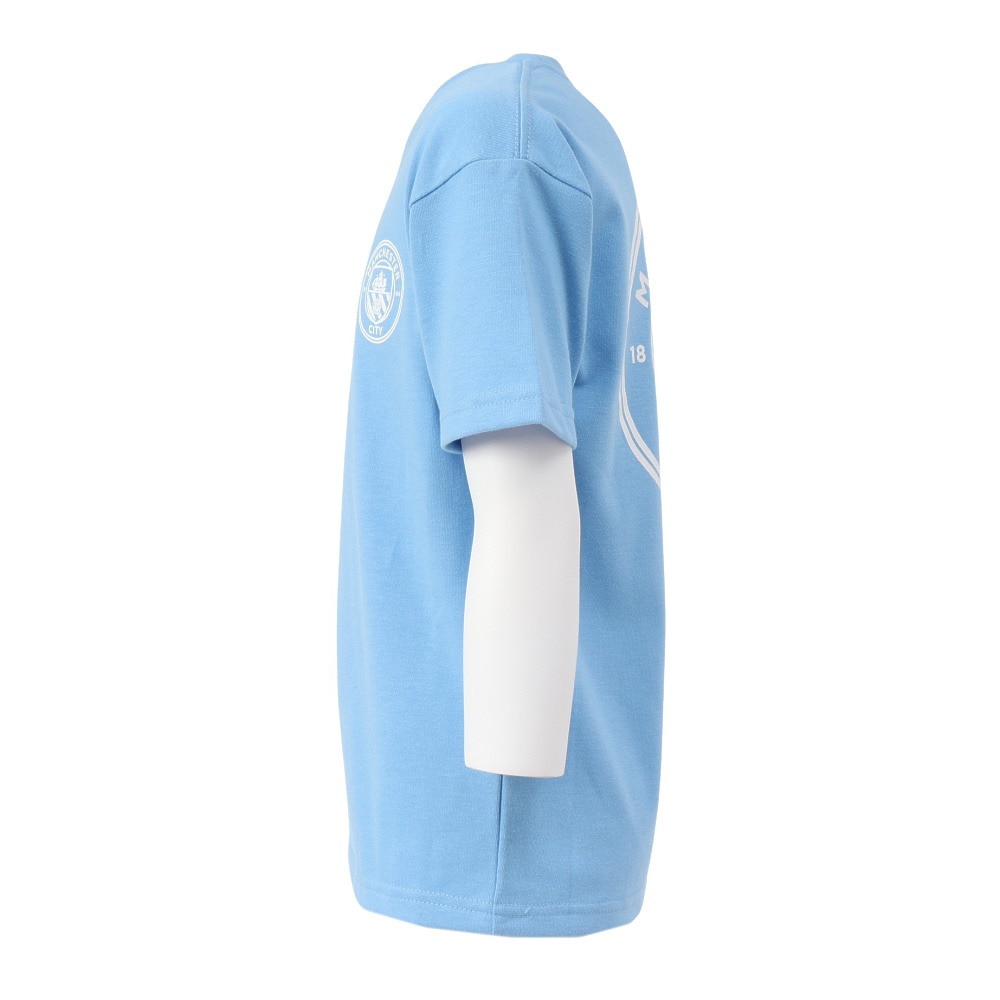 マンチェスター シティ（Manchester City）（キッズ）ジュニア マンチェスターシティ Tシャツ MC-1002K BLU