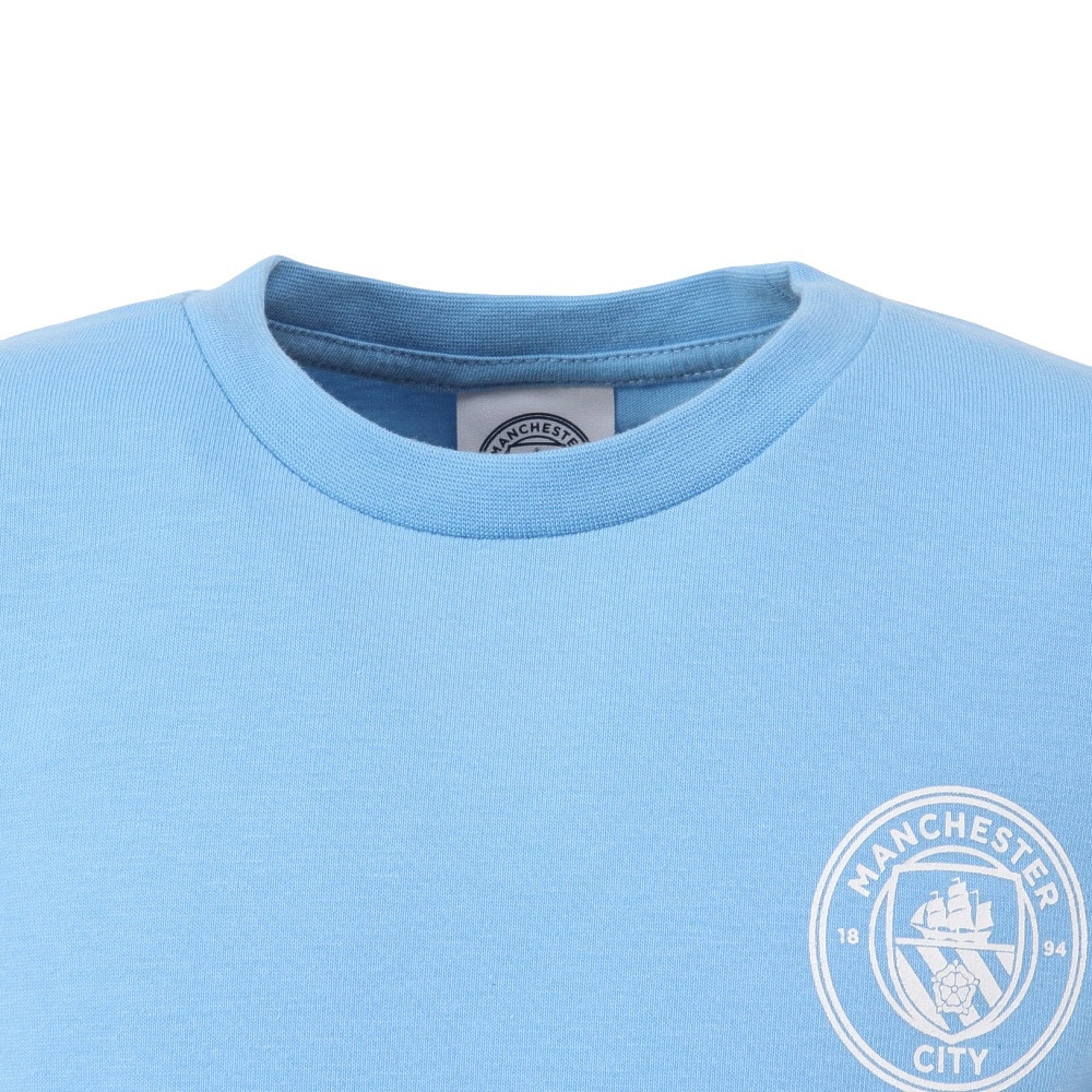 マンチェスター シティ（Manchester City）（キッズ）ジュニア マンチェスターシティ Tシャツ MC-1002K BLU