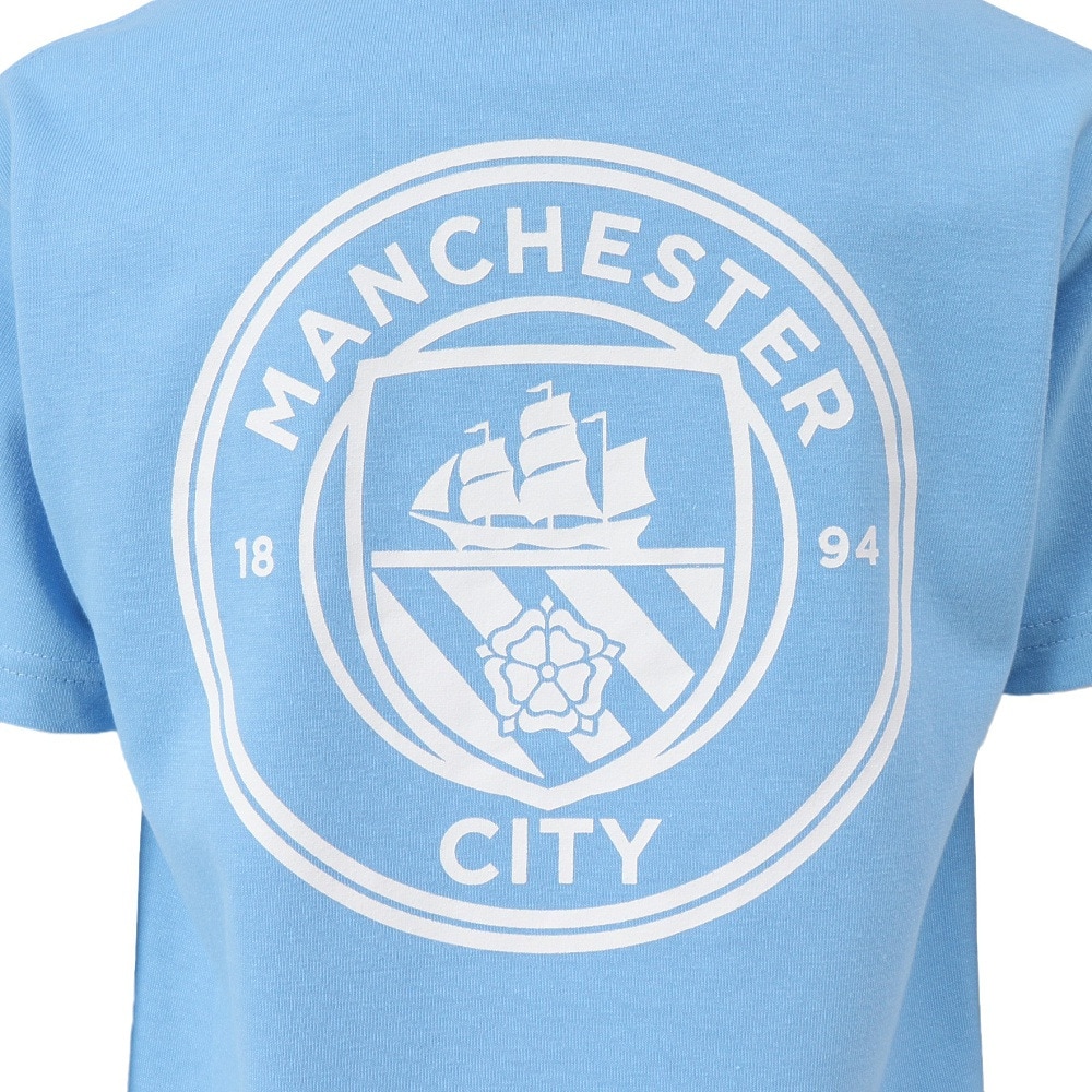 マンチェスター シティ（Manchester City）（キッズ）ジュニア マンチェスターシティ Tシャツ MC-1002K BLU