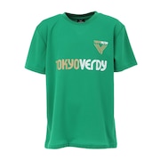 (キッズ)ジュニア ベーシックTシャツ GRN JR ロゴ グリーン
