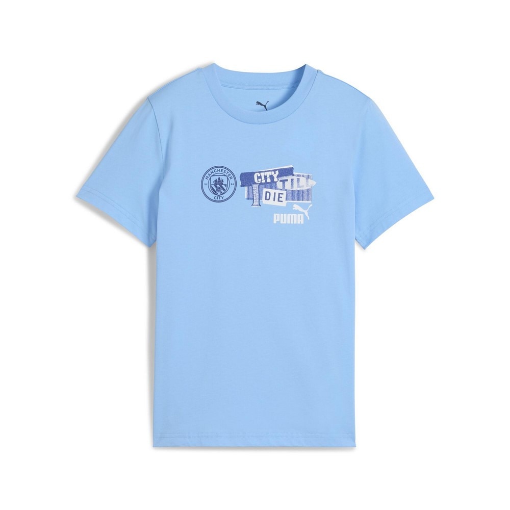 プーマ（PUMA）（キッズ）【新商品】マンチェスター・シティFC FTBLNRGY 半袖Tシャツ 77912139