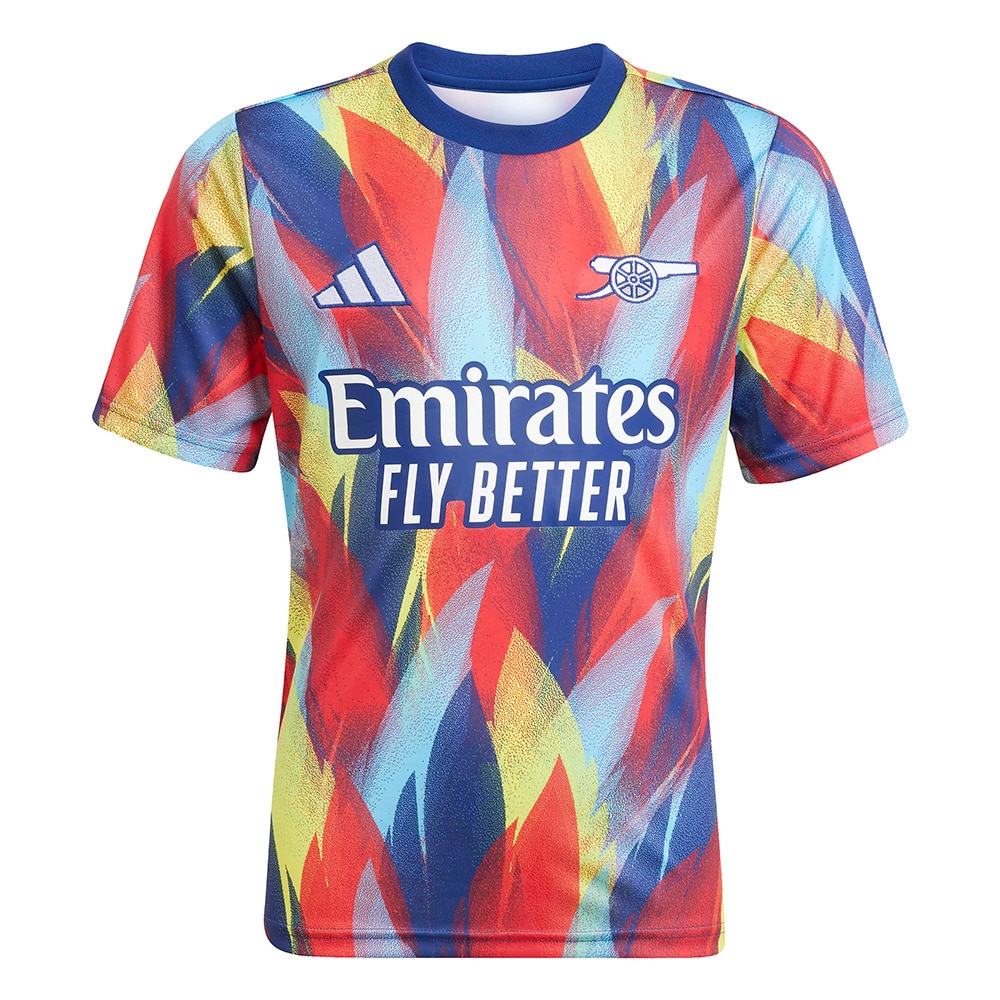アディダス（adidas）（キッズ）ジュニア アーセナル 25/26 プレマッチ ジャージー KRN00-JJ1799