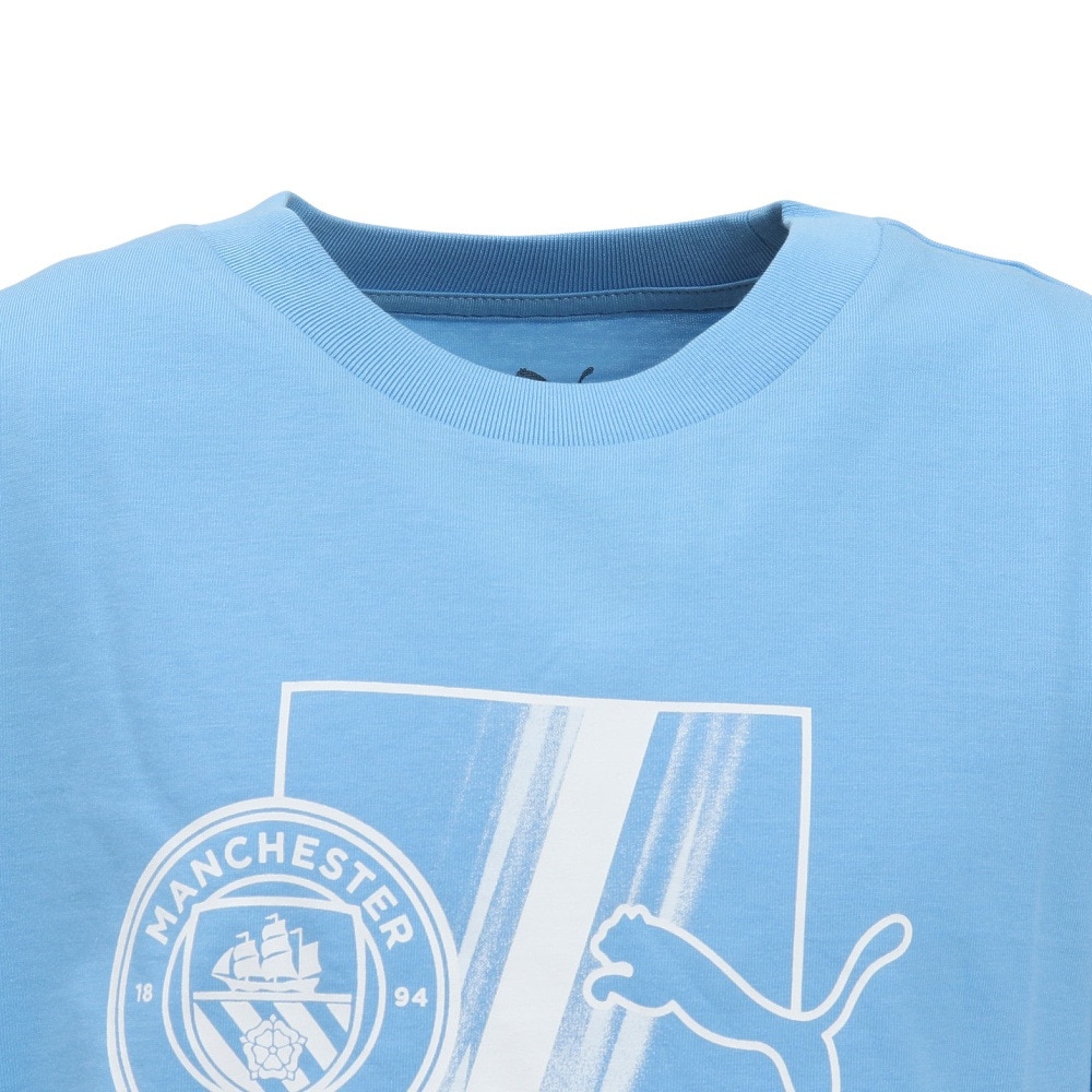 プーマ（PUMA）（キッズ）ジュニア マンチェスターシティ FTBLCULTURE Tシャツ 78267401
