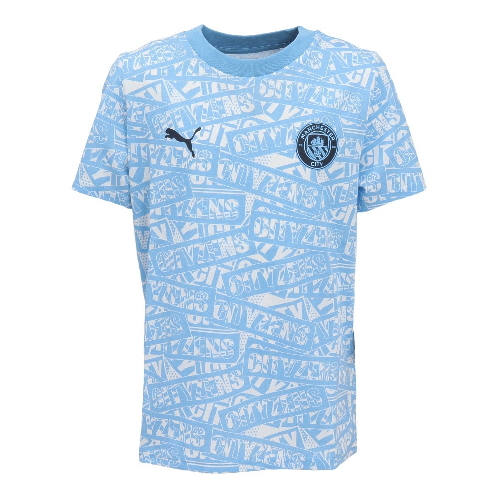 プーマ（PUMA）（キッズ）ジュニア マンチェスターシティ FTBLCULTURE Tシャツ 78267501