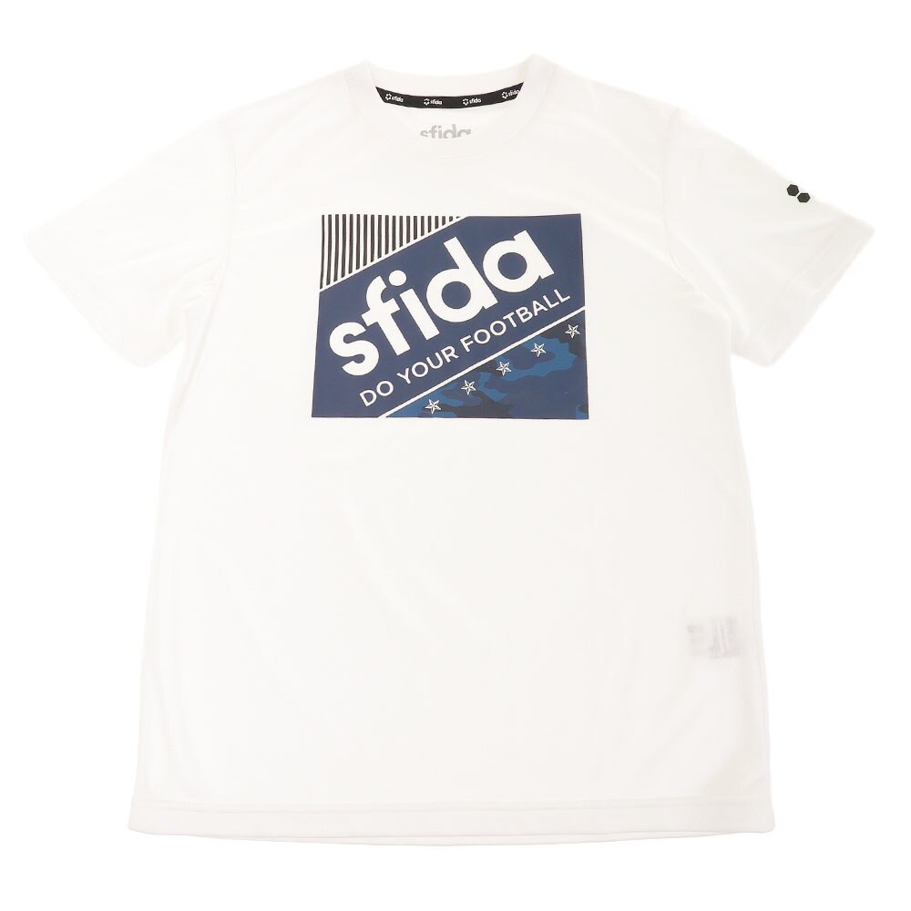  ジュニア スタッズスターカモ柄 プラクティスシャツ SA-19S04 WHT