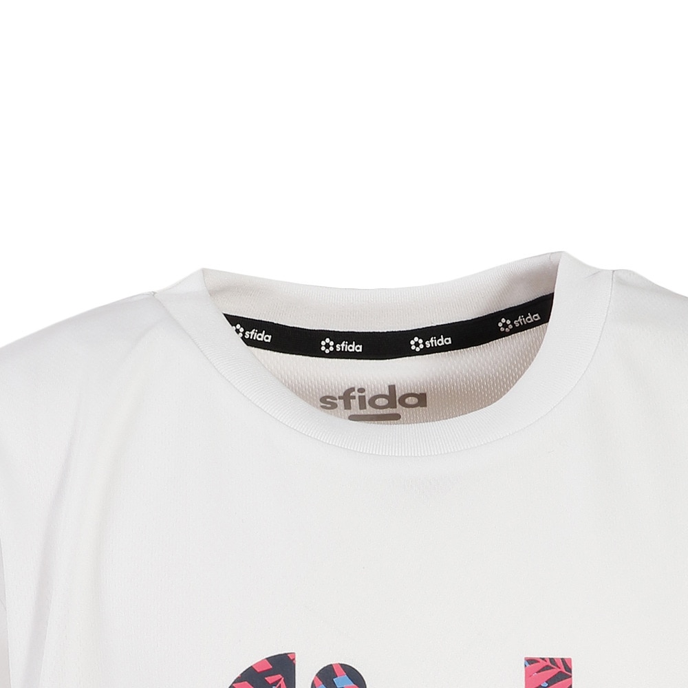 スフィーダ｜サッカーウェア 半袖 Tシャツ ジュニア PALM ロゴ プラクティスシャツ SA-20S04JR WHT フットサルウェア -  スポーツ用品はスーパースポーツゼビオ