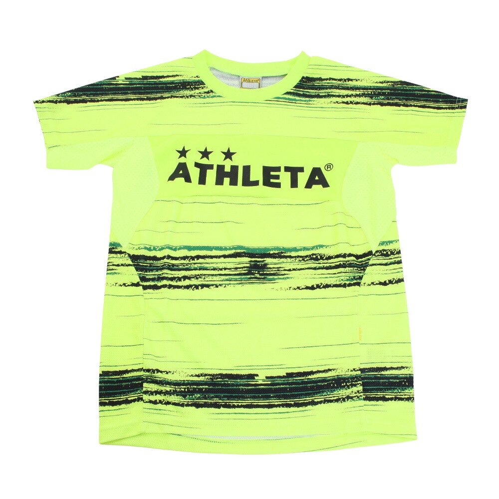  ジュニア ボーダープラクティス 半袖Tシャツ 2332J YEL