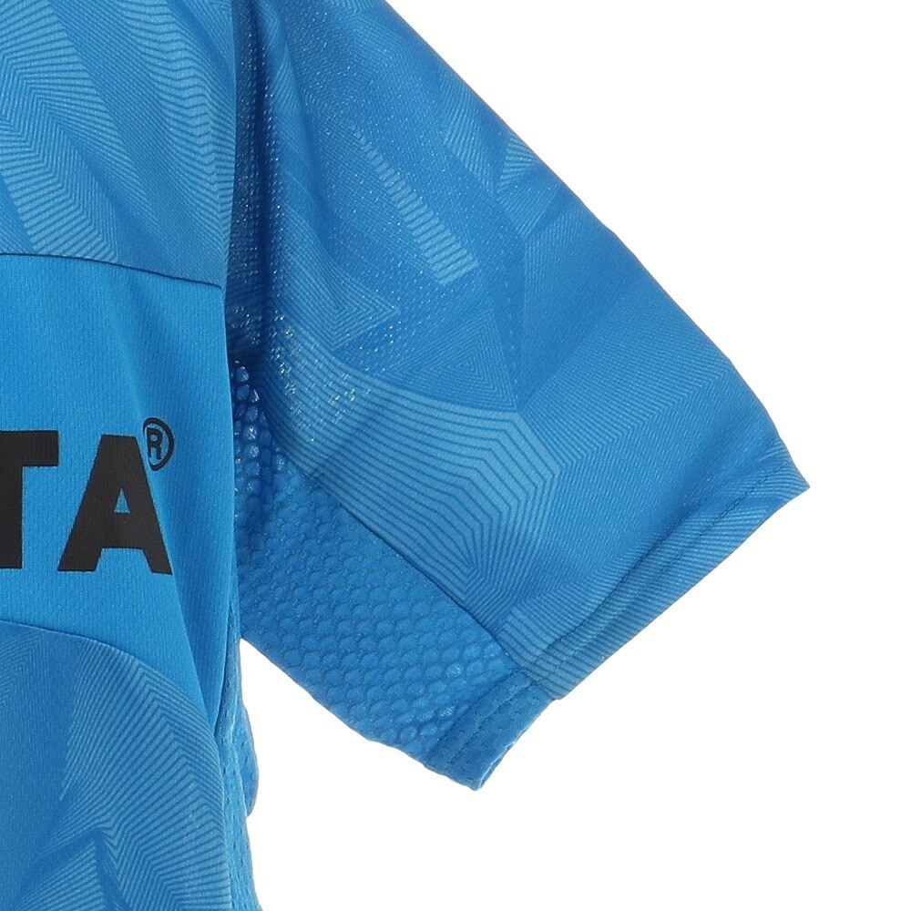 アスレタ｜サッカー ウェア 半袖 ジュニア ニットメッシュ プラクティスシャツ 2343J BLU フットサルウェア -  スポーツ用品はスーパースポーツゼビオ
