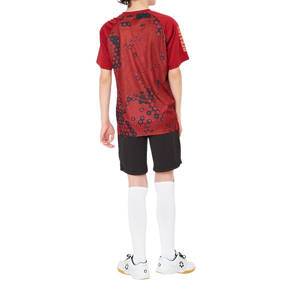 スフィーダ（SFIDA）（キッズ）サッカー ウェア 半袖 ジュニア Presser Tシャツ プラクティスシャツ SA-21803JR BGD フットサルウェア