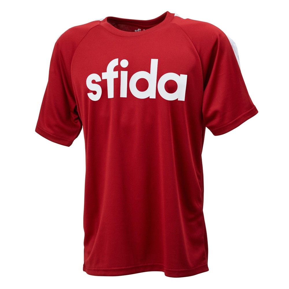 スフィーダ（SFIDA）（キッズ）サッカー ウェア 半袖 ジュニア BP Tシャツ プラクティスシャツ LINE JR SA-21816JR BGD フットサルウェア